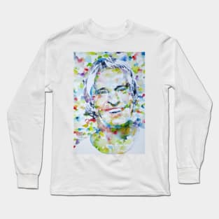 TIMOTHY LEARY watercolor portrait .2 Long Sleeve T-Shirt